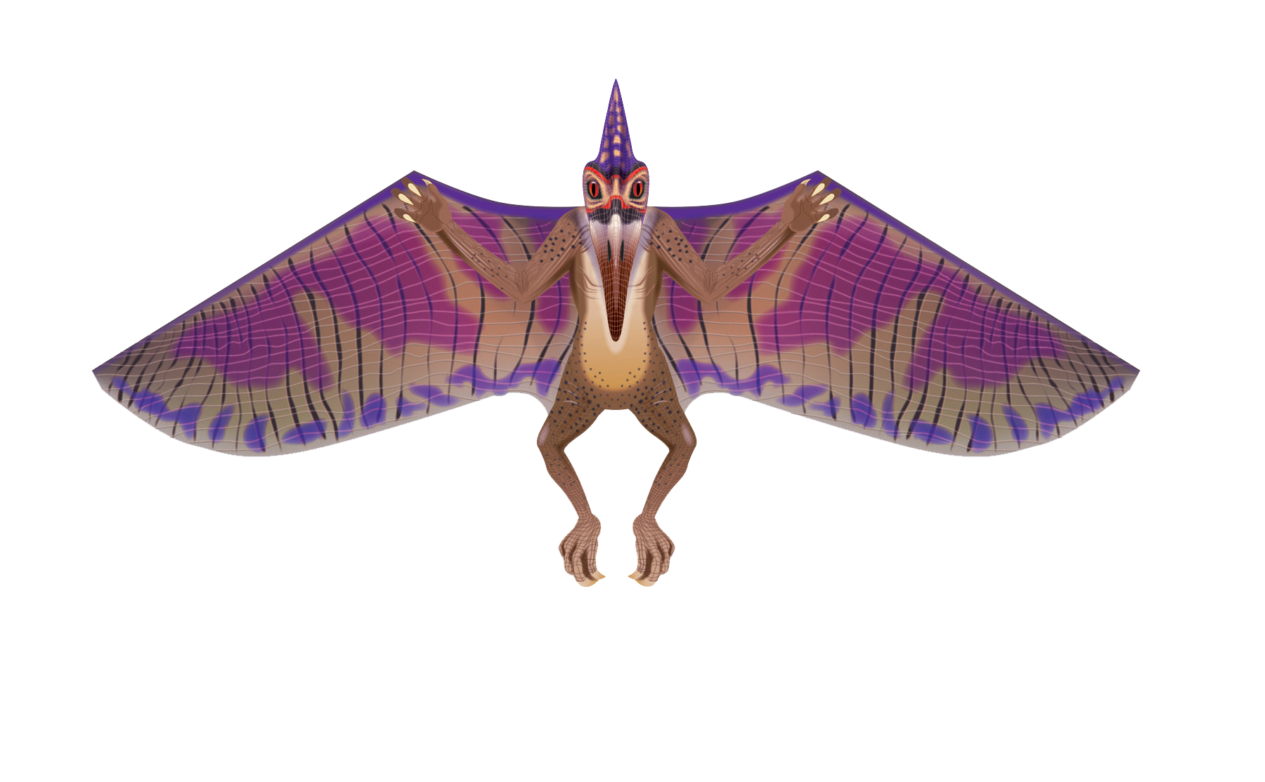Kite - 65 Inches Wide Nylon Pterodactyl Kite